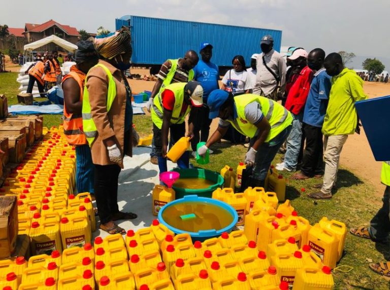 Crise du M23 : Caritas Butembo-Beni distribue une assistance alimentaire à 29 995 déplacés de la guerre en zone de santé Kayna