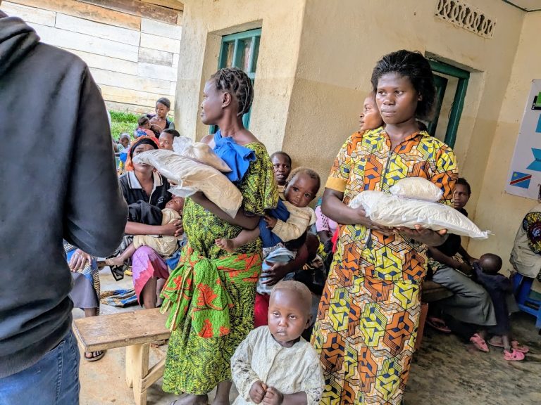 Zone de santé de Biena : Caritas Butembo-Beni assiste des enfants frappés par la malnutrition aiguë sévère